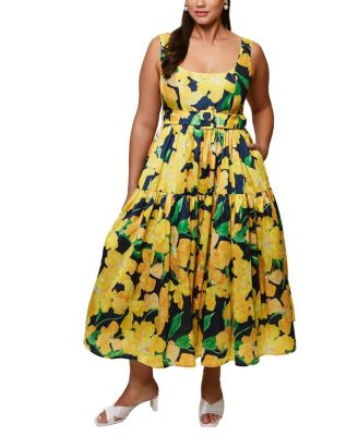 Hutch - Plus Size Alice Fit & Flare Midi Dress