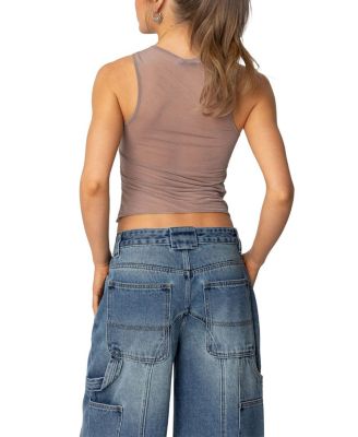 Erica Sheer Gathered Top