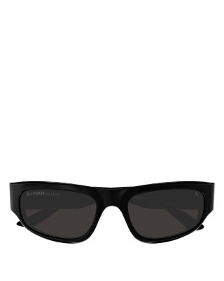 Logo Rectangular Sunglasses, 56mm