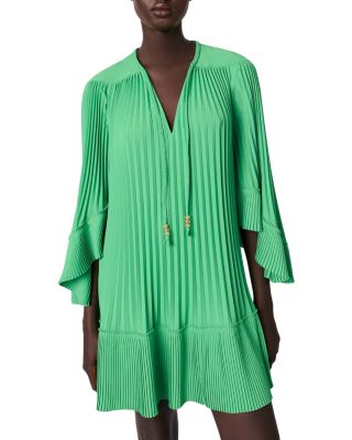 Maje - Short Pleated Dress