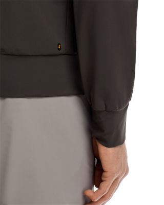 Hooded Zip Front Jacket