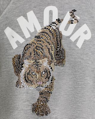 Tiger Cropped Jennifer Pullover