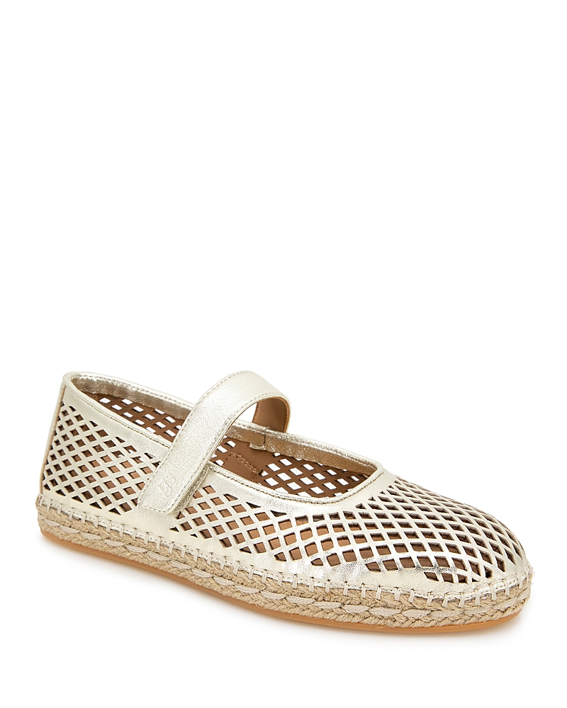 Shop Gentle Souls By Kenneth Cole Women's Sienna Espadrille Flats In Soft Gold