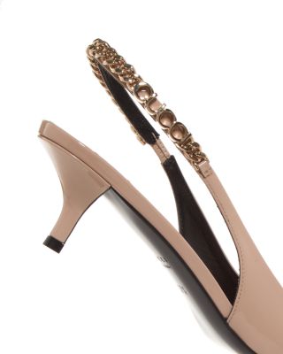 Women's Signoria Embellished Slingback Pumps