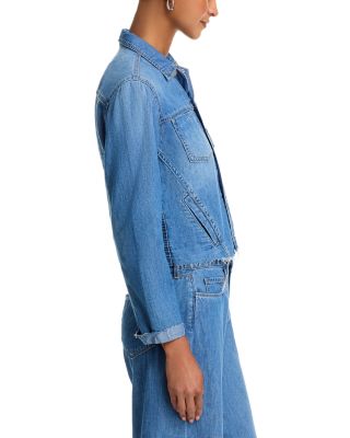 Janelle Button Front Denim Jacket