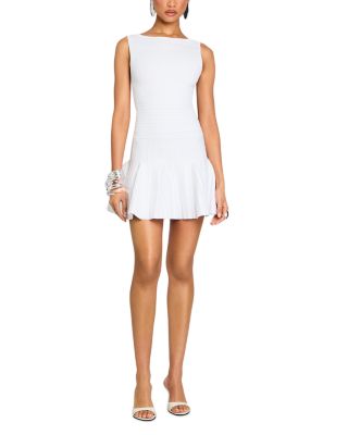 Audrina Metallic Knit Dress