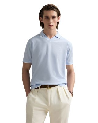 Polo Ralph Lauren Short Sleeve Tonal Jacquard Mesh Polo Shirt