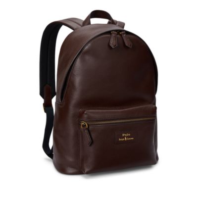 Pebbled Leather Backpack