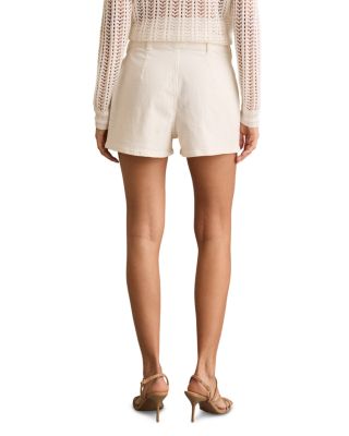 Kira Denim Patch Pocket Shorts