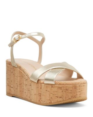 Stuart Weitzman - Women's Dayna Platform Wedge Sandals