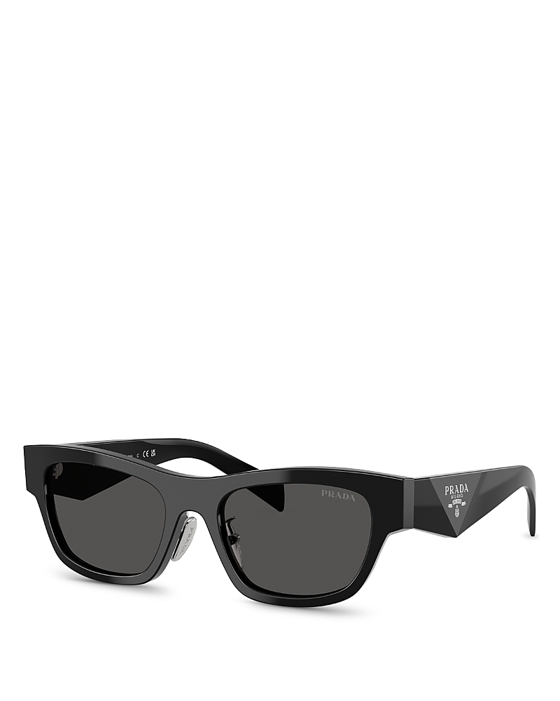 Prada Symbole Butterfly Sunglasses, 53mm In Black