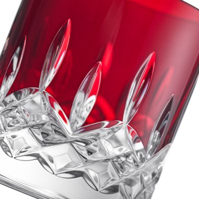 Lismore Red Tumbler Straight, Set of 2