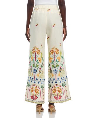 Linen Wide Leg Pants