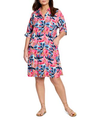 NIC+ZOE Plus - Firework Foliage Dress