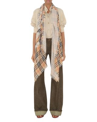 EKD Check Wool Scarf