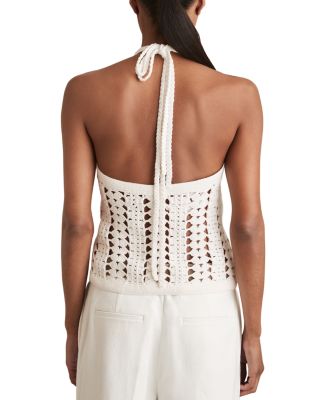 Cally Crocheted Halter Top