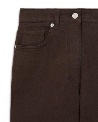 Selin Straight Leg Jeans in Chocolate