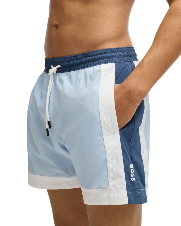 Remy Color Block 5.3" Swim Trunks