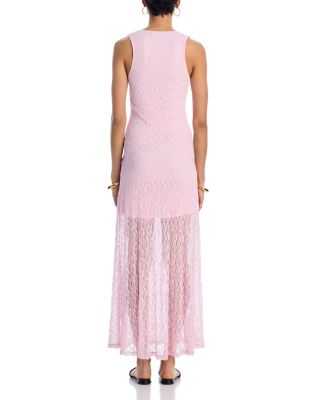 Theo Floral Lace Maxi Dress