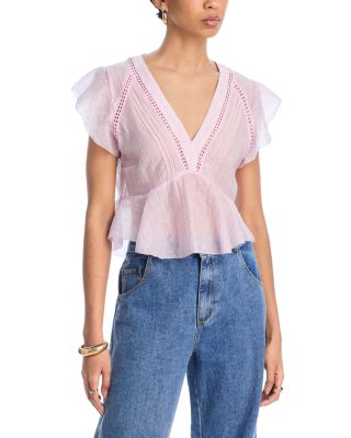 STEVE MADDEN - Leyla Peplum Top