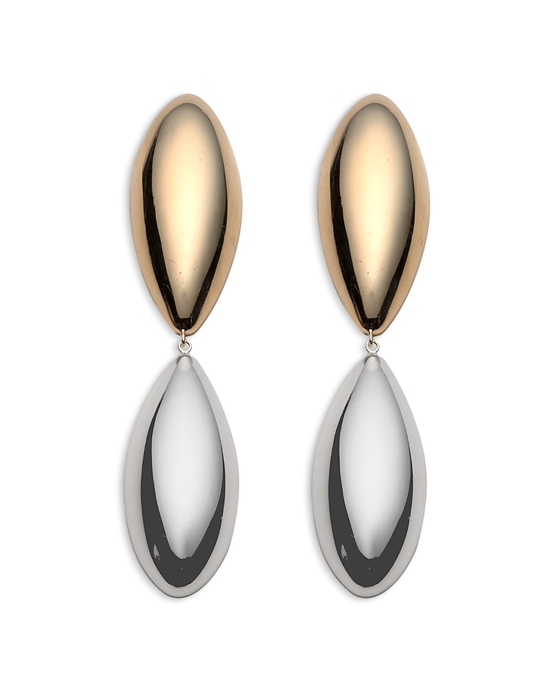 Shop Jennifer Zeuner Delaina Drop Earrings In Gold