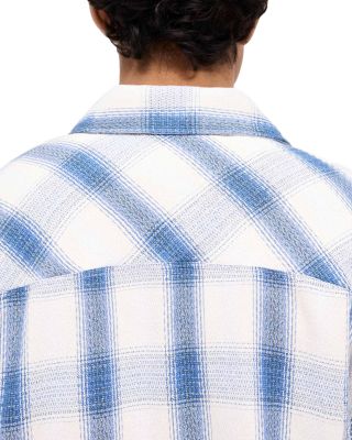 Oversized Fit Season Flannel Plaid Shirt