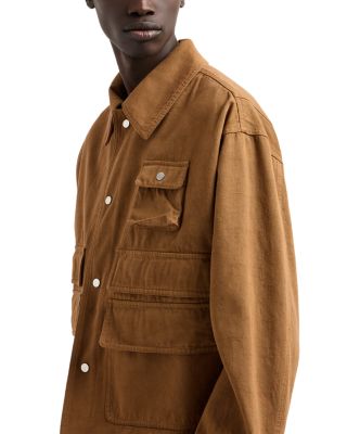 Bull Cotton Denim Multi Pocket Jacket