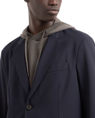 Travel Essentials Textured Blazer Jacket