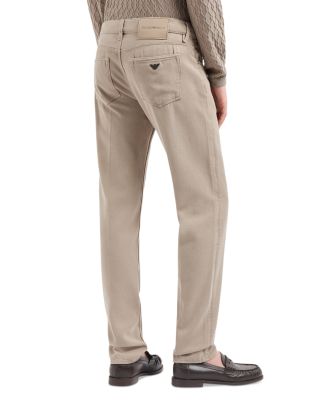 Slim Fit Jeans in Light Beige