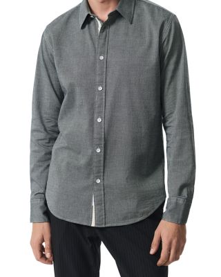 rag & bone - Tomlin Stretch Dobby Button Front Shirt