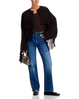 The Rambler Zip Flood High Rise Jeans in Nip It In The Bud