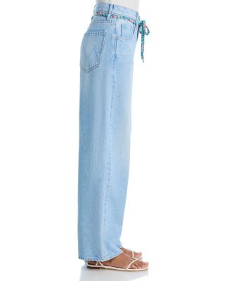 The Shoelace Fun Dip Nerdy High Rise Jeans in Whipped