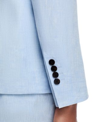 Chambers Slim Fit Blazer in Suiting Linen 