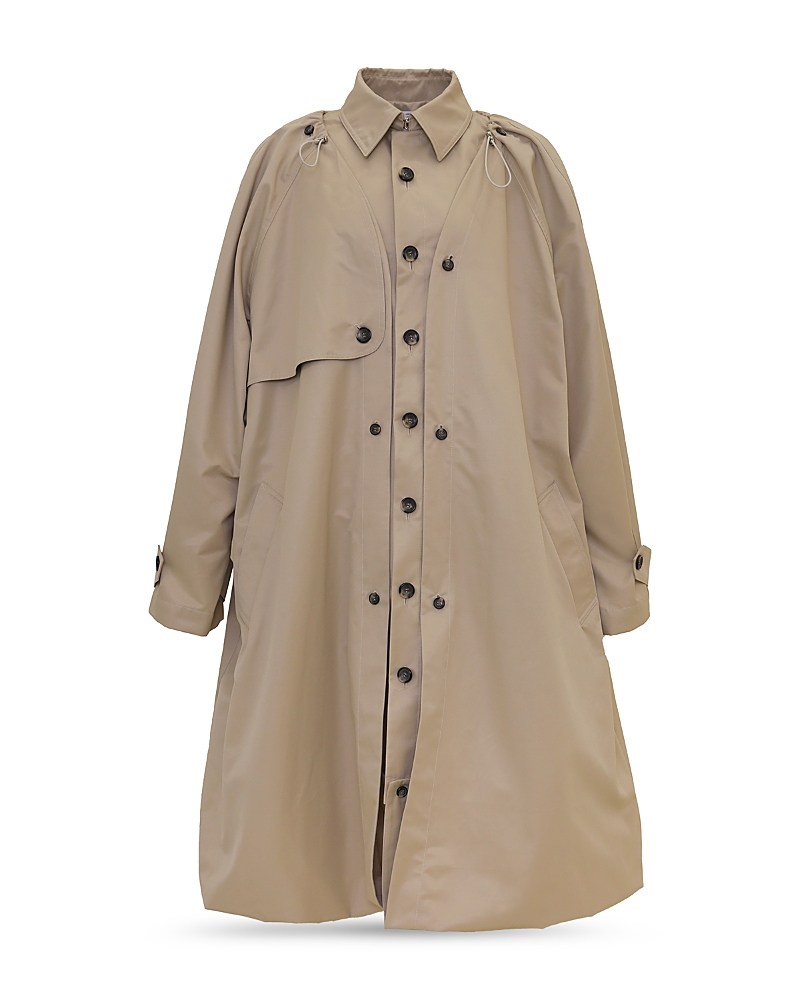 ROKH ROKH BALLOON TRENCH COAT