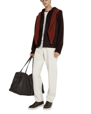 Zip Front Fleece Hoodie