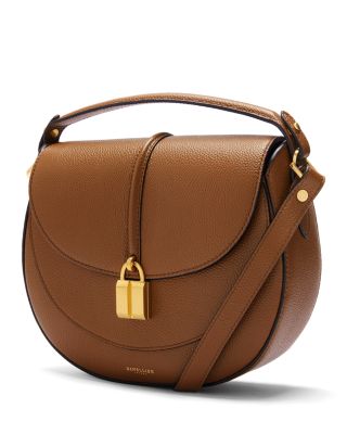 Siena Small Leather Saddle Bag