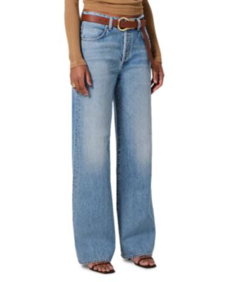 Annina High Rise Wide Leg Jeans in Meuse