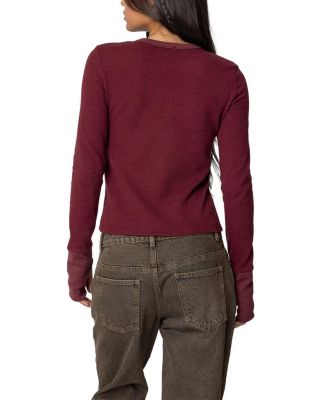 Waffle Long Sleeve T-shirt