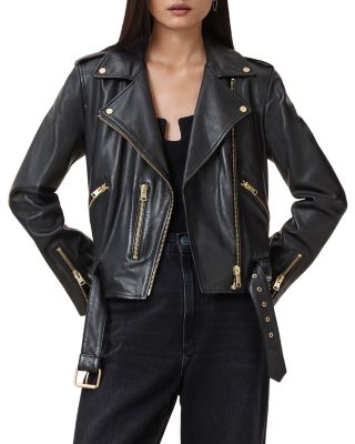Balfern Leather Biker Jacket