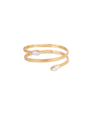 Ettika - Marquise Coiled Bangle Bracelet