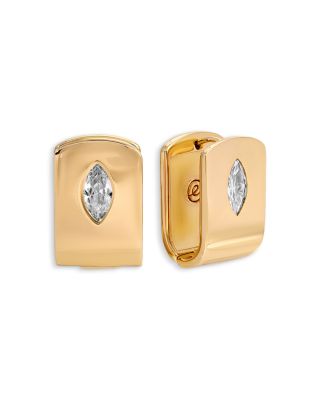 Ettika - Marquise Crystal Huggie Earrings