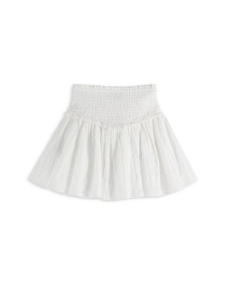 Girls' Textured Cotton Smocked Skirt - Little Kid, Big Kid
