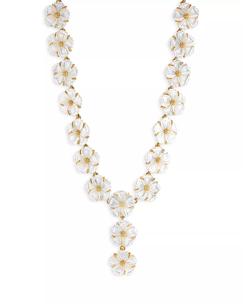 Capucine De Wulf Mermaid Garden Petite Riviere Convertible Necklace, 16