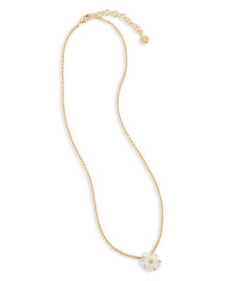 Mermaid Garden Petite Station Necklace, 16"