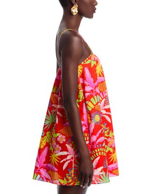 Wild Floral Poplin Shift Dress - Exclusive