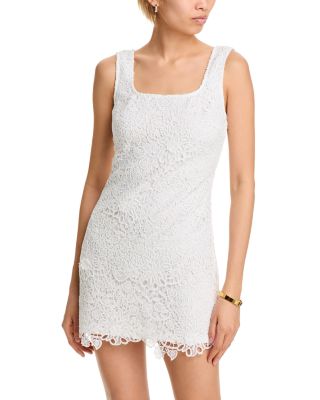 AQUA - Lace Shift Dress - Exclusive