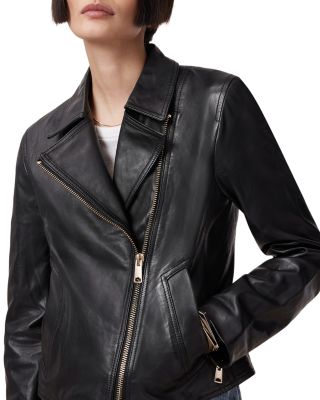 Vela Leather Biker Jacket