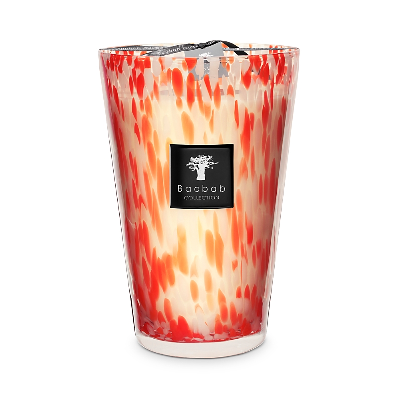 Baobab Collection Candle Max 35 Pearls Coral