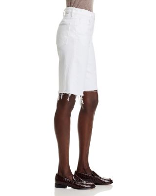The Maven Bermuda Fray Shorts