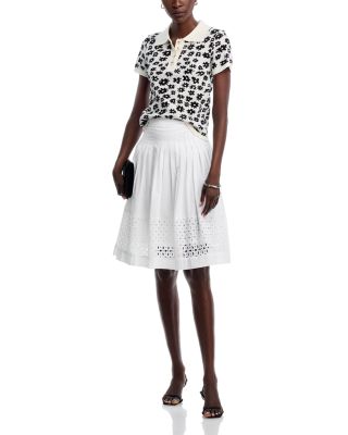 Floral Print Polo Shirt